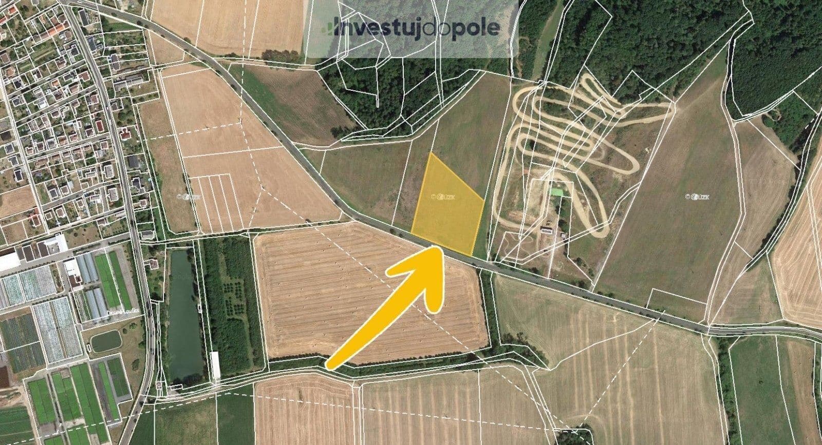 plot for sale, 10,730 m², Dlouhá Loučka, Olomoucký Region plot for sale, 10,730 m², Dlouhá Loučka, Olomoucký Region