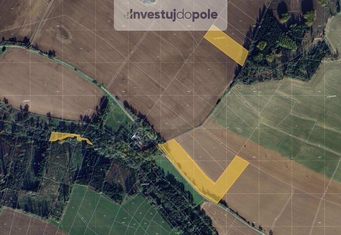 plot for sale, 3,049 m², Želiv, Vysočina Region plot for sale, 3,049 m², Želiv, Vysočina Region