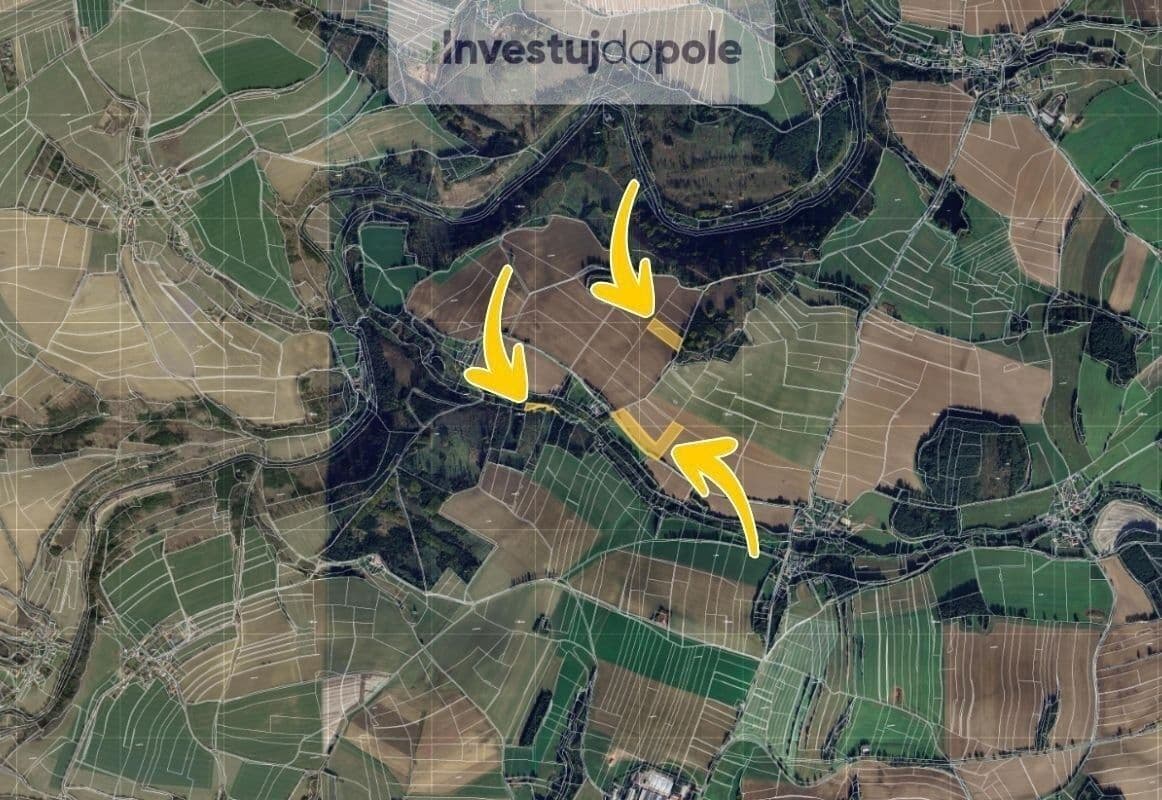 plot for sale, 3,049 m², Želiv, Vysočina Region plot for sale, 3,049 m², Želiv, Vysočina Region