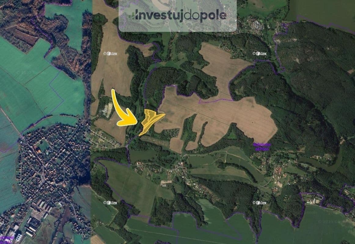 plot for sale, 11,234 m², Kněžmost, Středočeský Region plot for sale, 11,234 m², Kněžmost, Středočeský Region