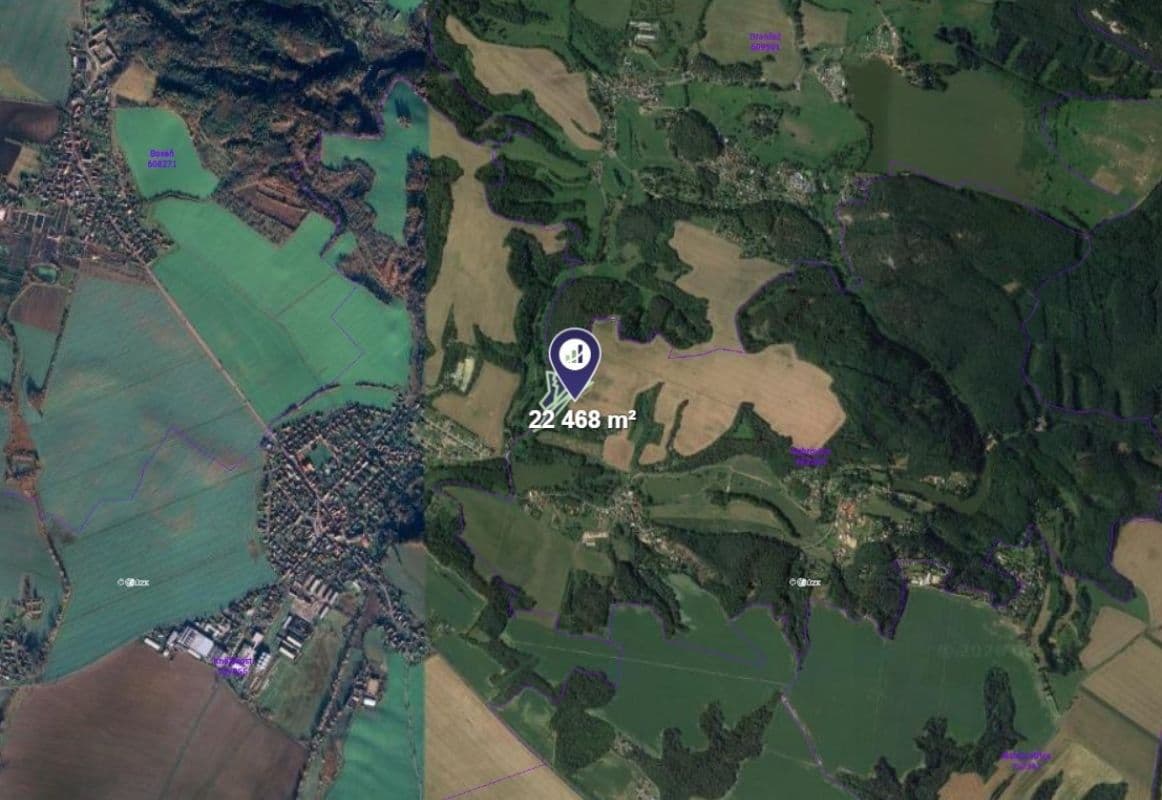 plot for sale, 11,234 m², Branžež, Středočeský Region plot for sale, 11,234 m², Branžež, Středočeský Region