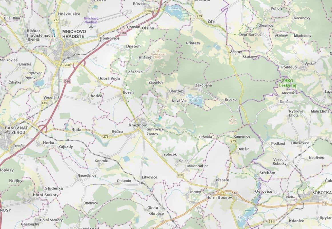 plot for sale, 11,234 m², Branžež, Středočeský Region plot for sale, 11,234 m², Branžež, Středočeský Region