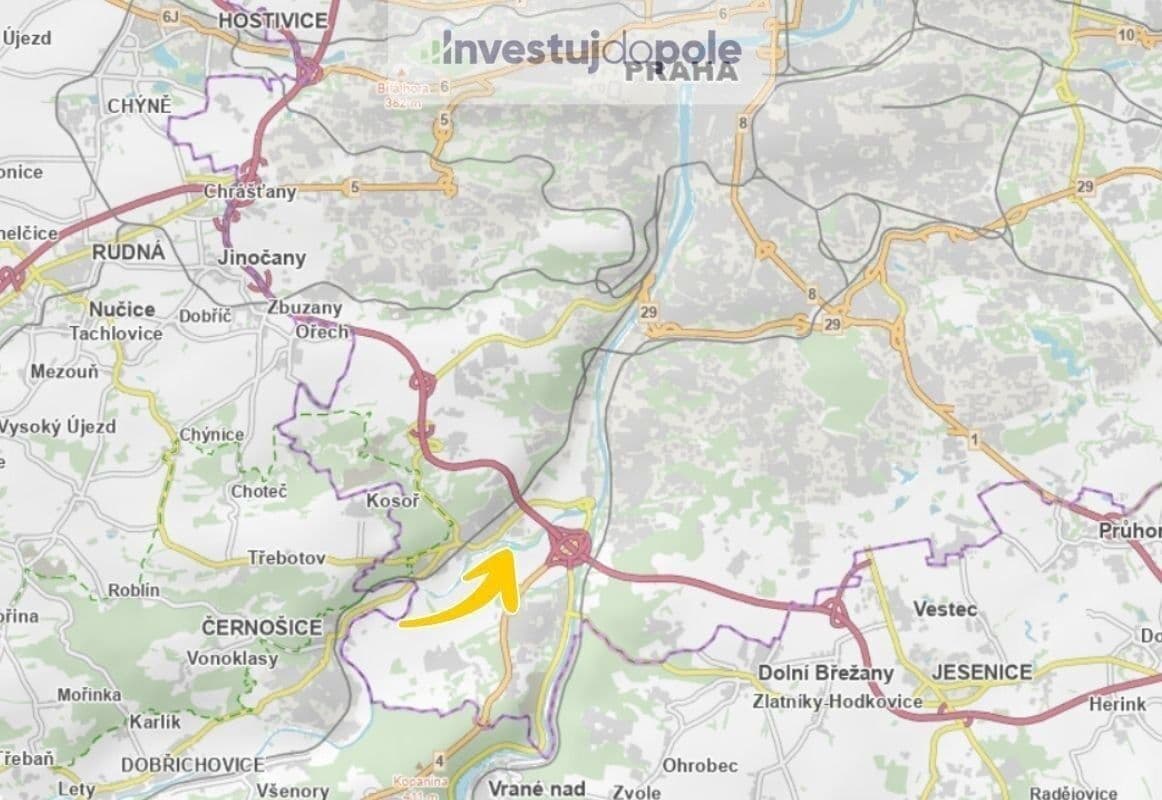 plot for sale, 1,305 m², Prague, Prague plot for sale, 1,305 m², Prague, Prague