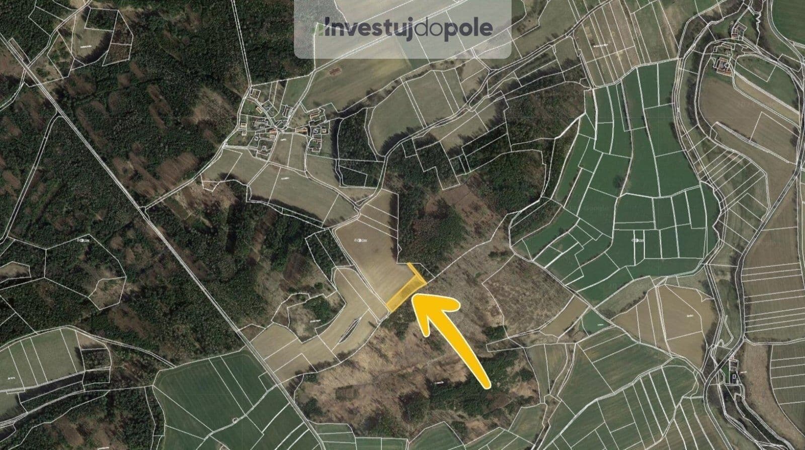 plot for sale, 3,856 m², Pravonín, Středočeský Region plot for sale, 3,856 m², Pravonín, Středočeský Region