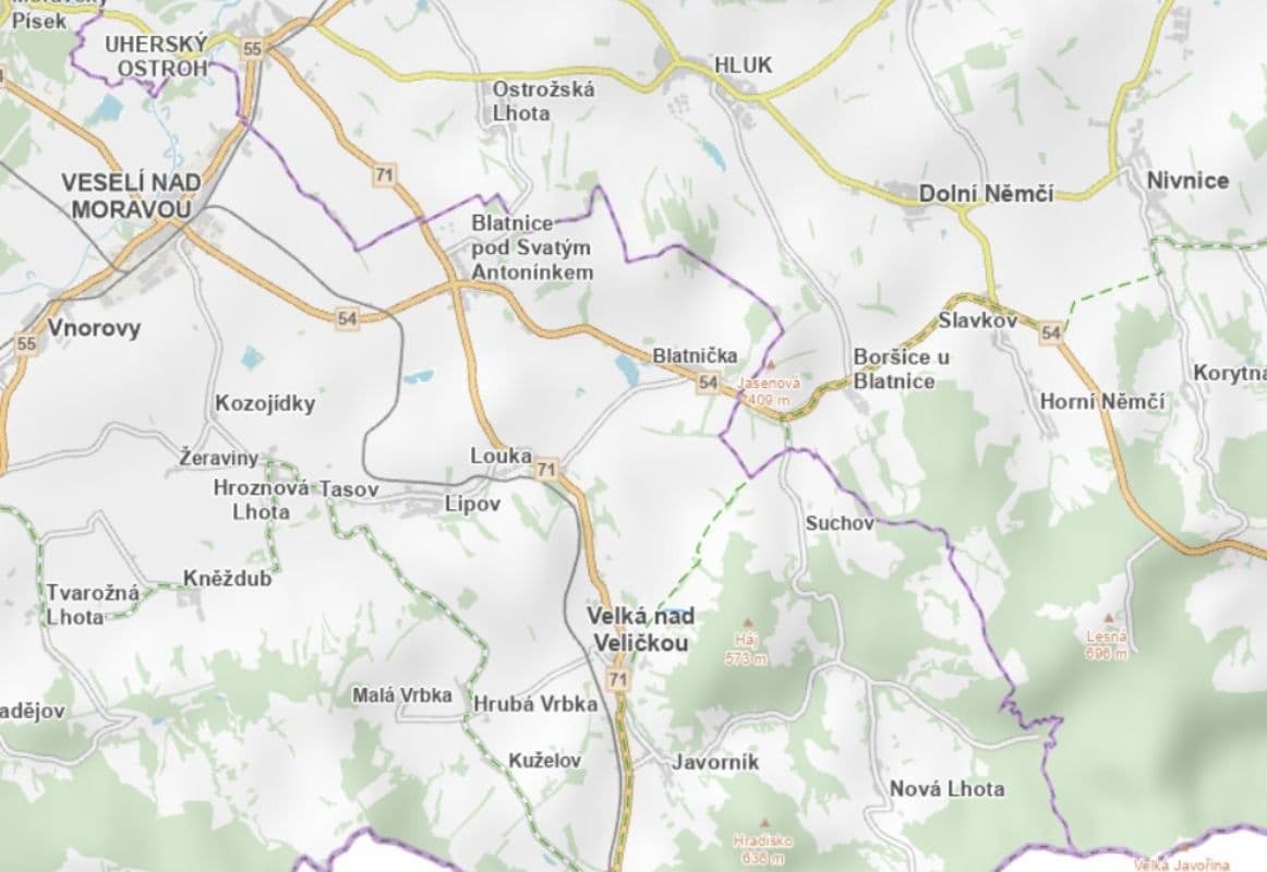 plot for sale, 1,144 m², Velká nad Veličkou, Jihomoravský Region plot for sale, 1,144 m², Velká nad Veličkou, Jihomoravský Region
