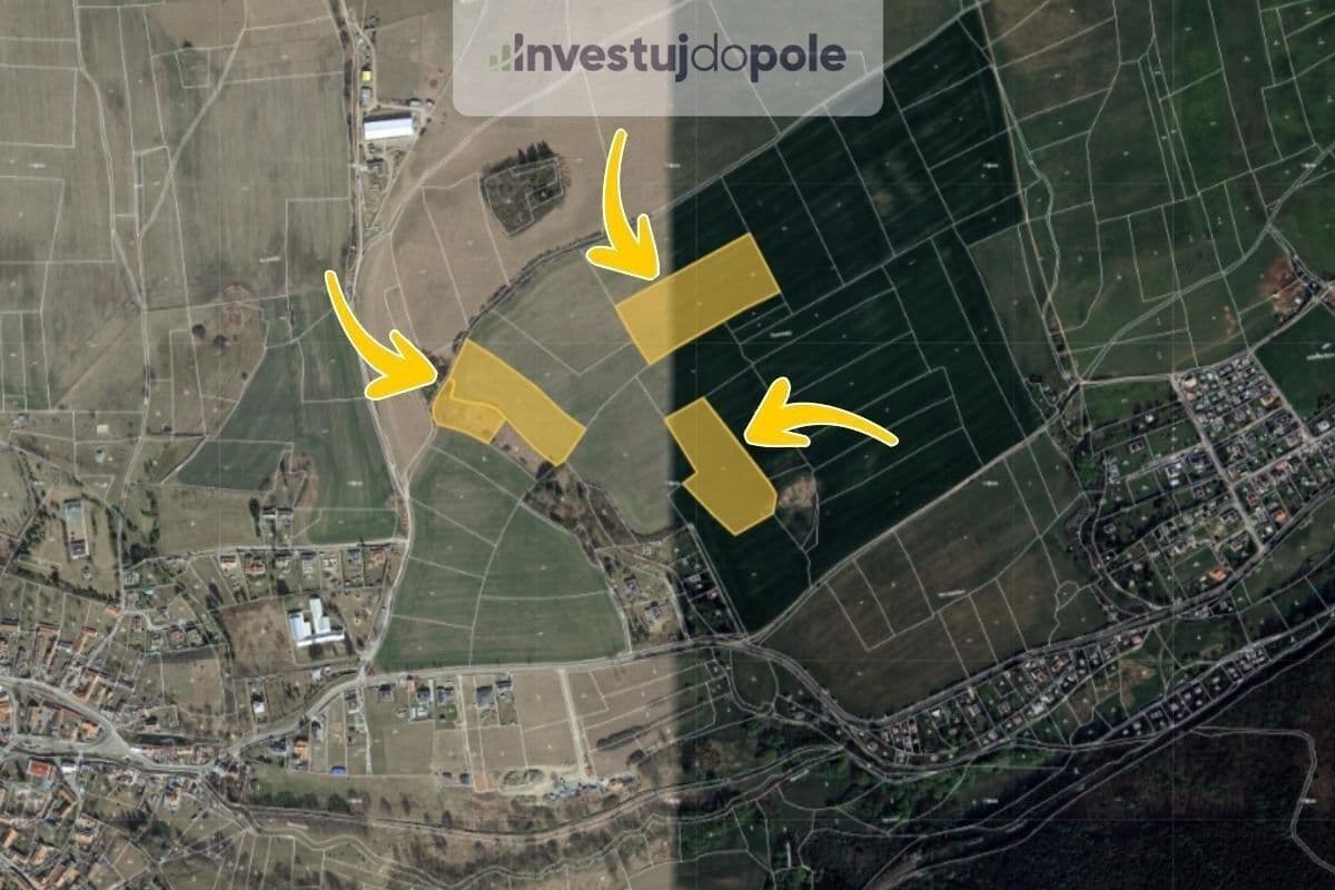 plot for sale, 40,444 m², Čisovice, Středočeský Region plot for sale, 40,444 m², Čisovice, Středočeský Region