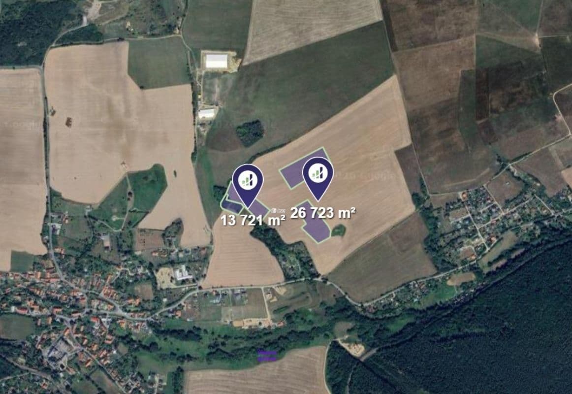 plot for sale, 40,444 m², Čisovice, Středočeský Region plot for sale, 40,444 m², Čisovice, Středočeský Region