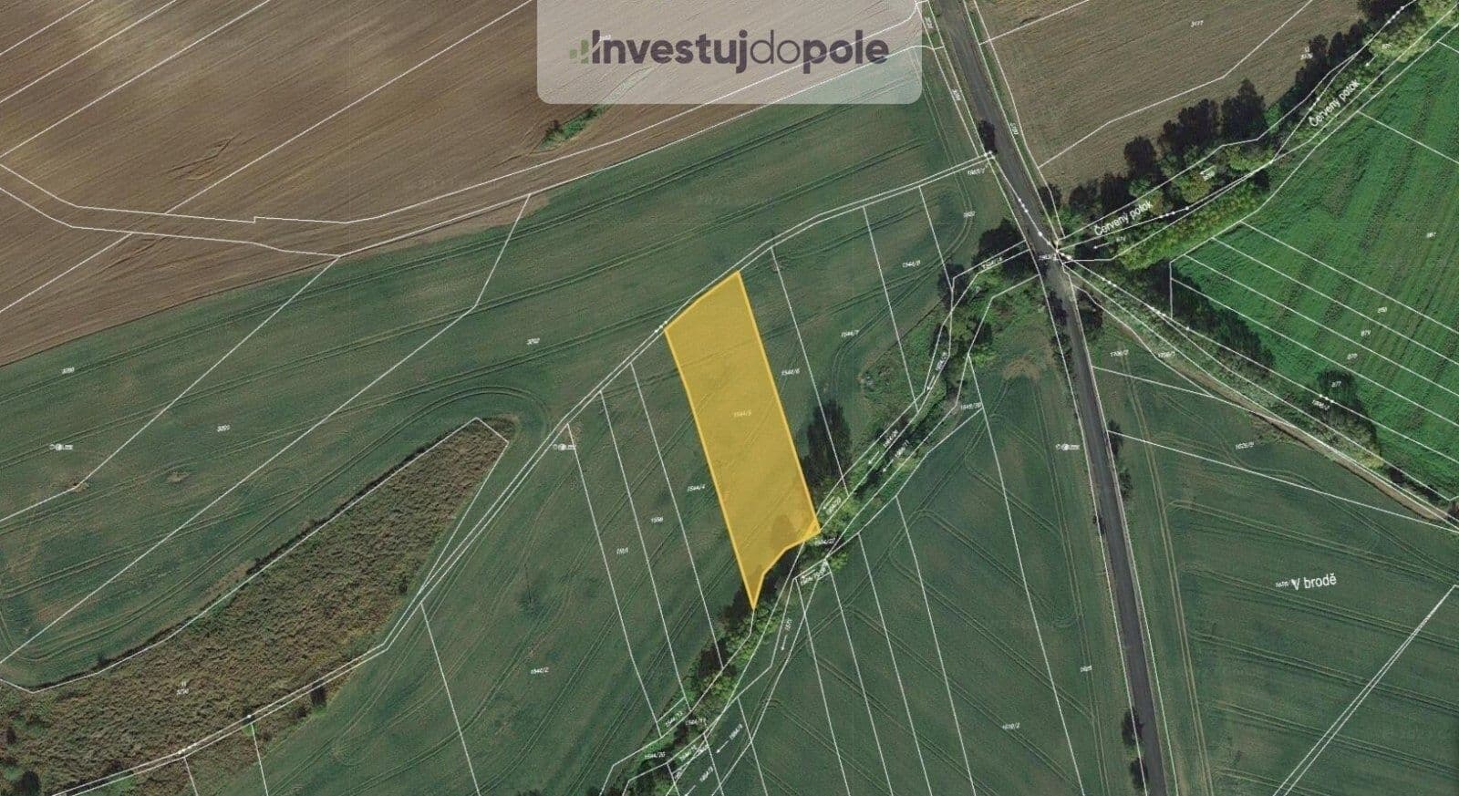 plot for sale, 1,750 m², Lišany, Středočeský Region plot for sale, 1,750 m², Lišany, Středočeský Region