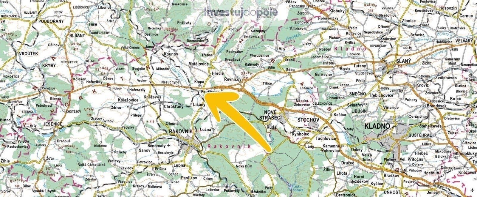 plot for sale, 1,750 m², Lišany, Středočeský Region plot for sale, 1,750 m², Lišany, Středočeský Region