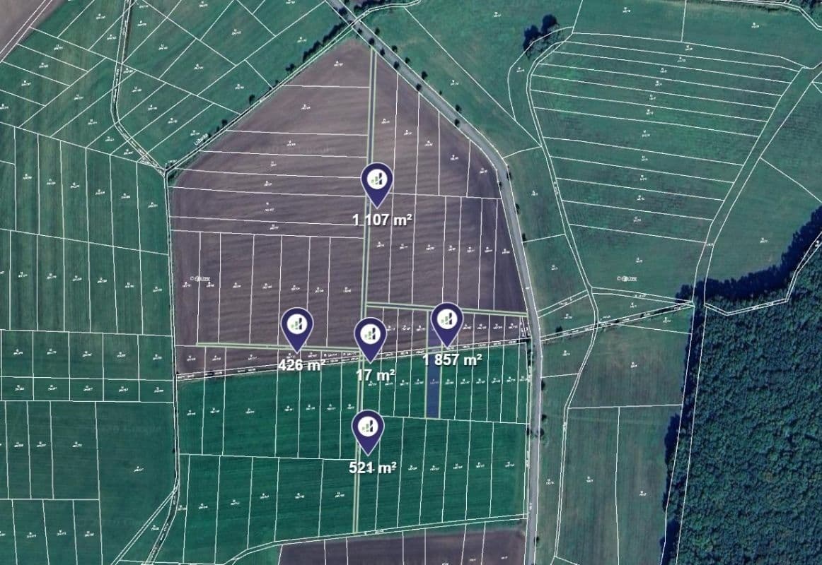 plot for sale, 1,427 m², Kovač, Královéhradecký Region plot for sale, 1,427 m², Kovač, Královéhradecký Region