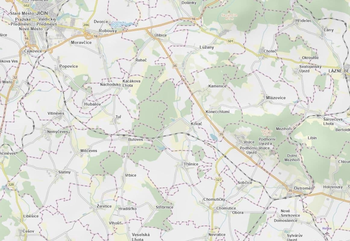 plot for sale, 1,427 m², Kovač, Královéhradecký Region plot for sale, 1,427 m², Kovač, Královéhradecký Region