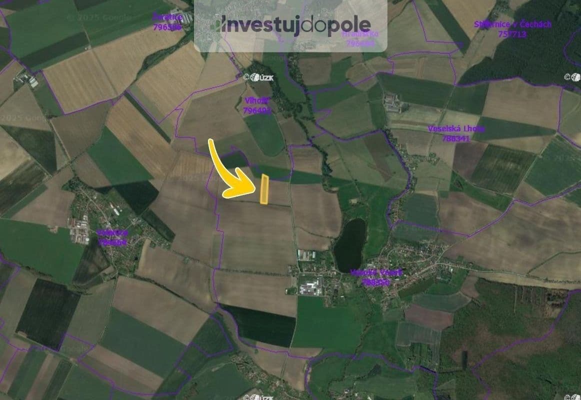 plot for sale, 14,347 m², Vysoké Veselí, Královéhradecký Region plot for sale, 14,347 m², Vysoké Veselí, Královéhradecký Region