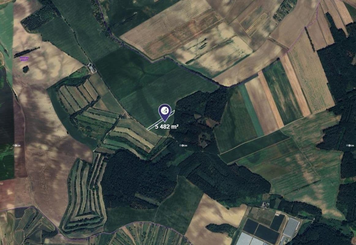 plot for sale, 5,482 m², Hovorany, Jihomoravský Region plot for sale, 5,482 m², Hovorany, Jihomoravský Region