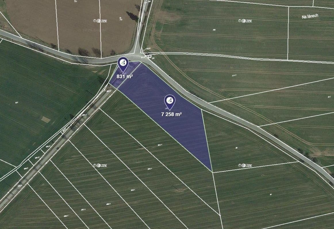plot for sale, 6,571 m², Slapsko, Jihočeský Region plot for sale, 6,571 m², Slapsko, Jihočeský Region