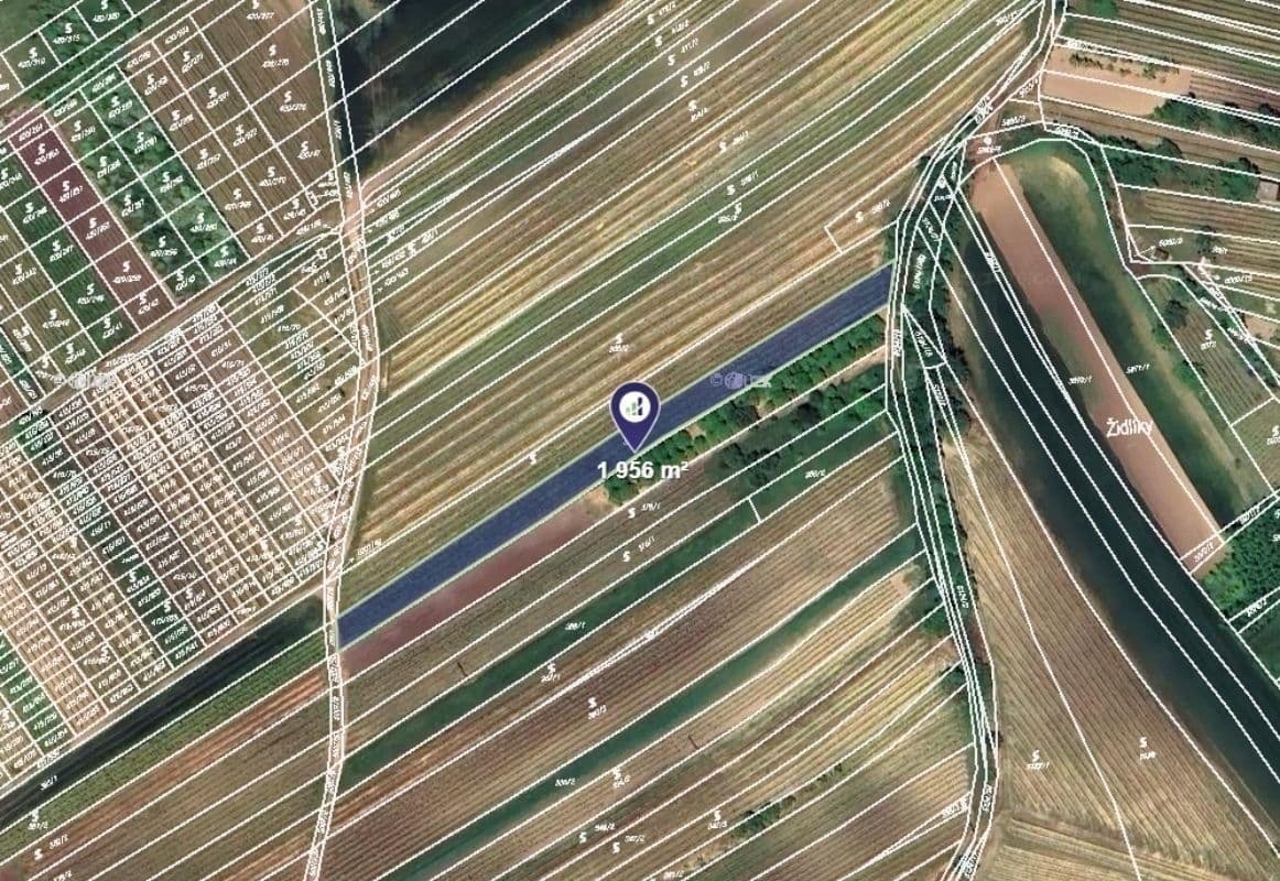 plot for sale, 1,956 m², Čejkovice, Jihomoravský Region plot for sale, 1,956 m², Čejkovice, Jihomoravský Region