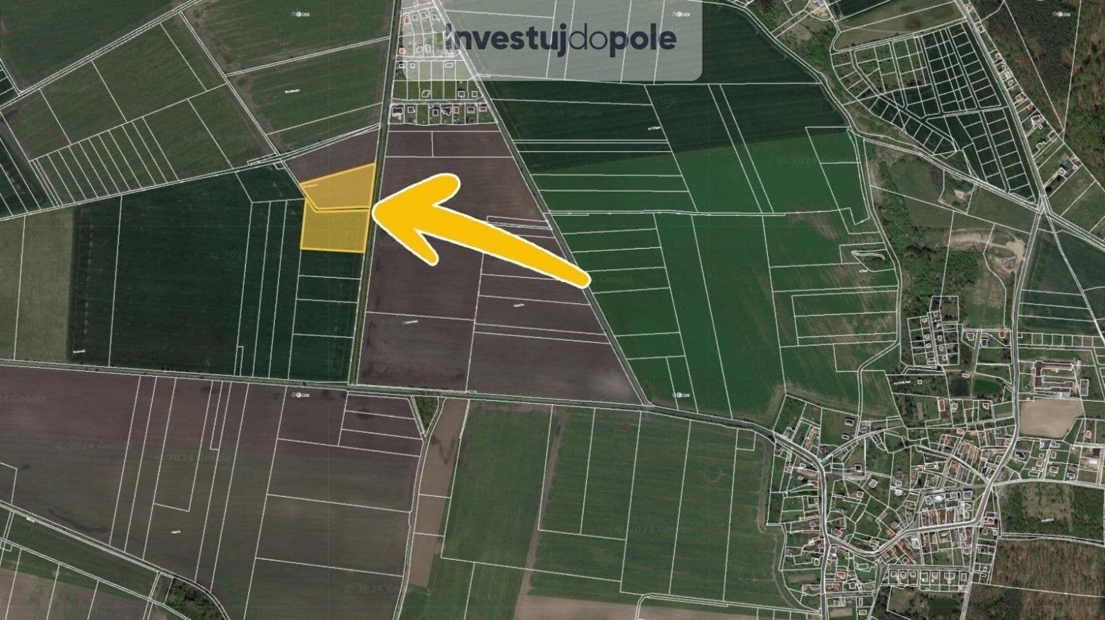 plot for sale, 3,799 m², Chudíř, Středočeský Region plot for sale, 3,799 m², Chudíř, Středočeský Region