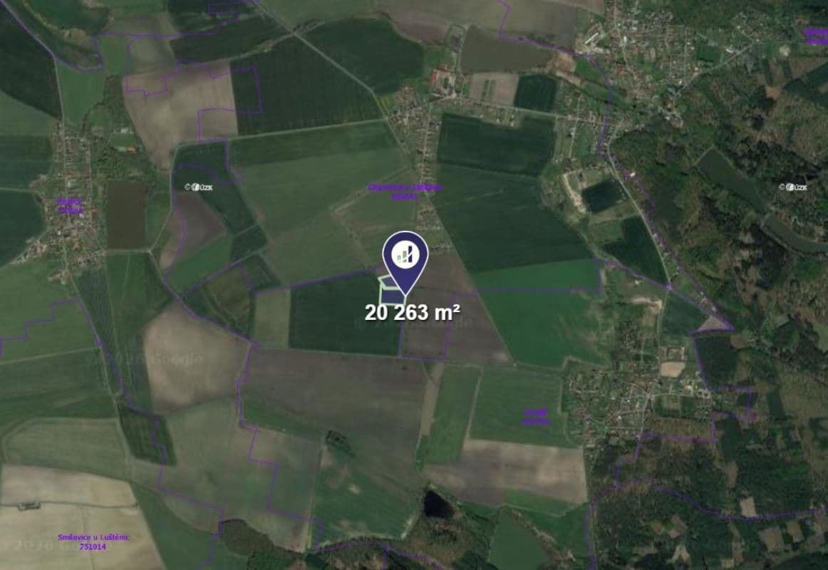plot for sale, 3,799 m², Chudíř, Středočeský Region plot for sale, 3,799 m², Chudíř, Středočeský Region