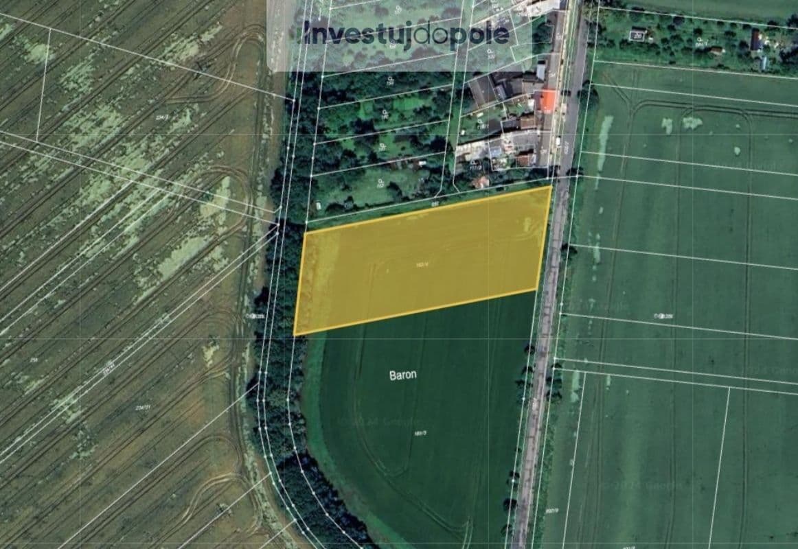 plot for sale, 2,877 m², Oplocany, Olomoucký Region plot for sale, 2,877 m², Oplocany, Olomoucký Region