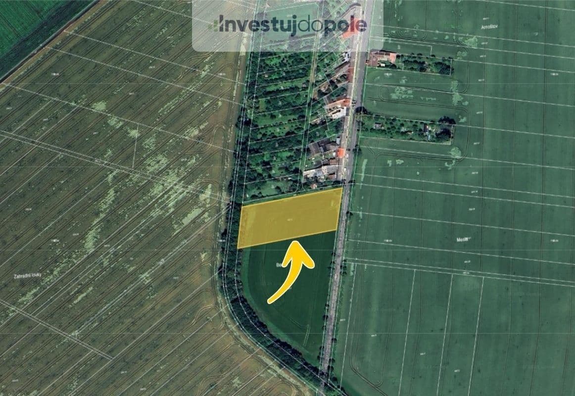 plot for sale, 2,877 m², Oplocany, Olomoucký Region plot for sale, 2,877 m², Oplocany, Olomoucký Region