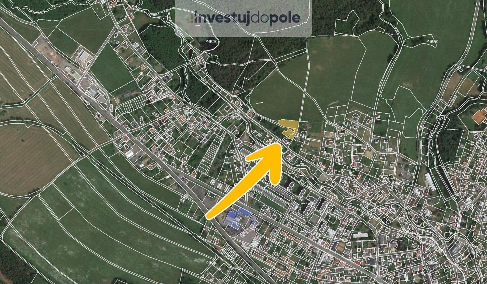 plot for sale, 2,810 m², Cvikov, Liberecký Region plot for sale, 2,810 m², Cvikov, Liberecký Region