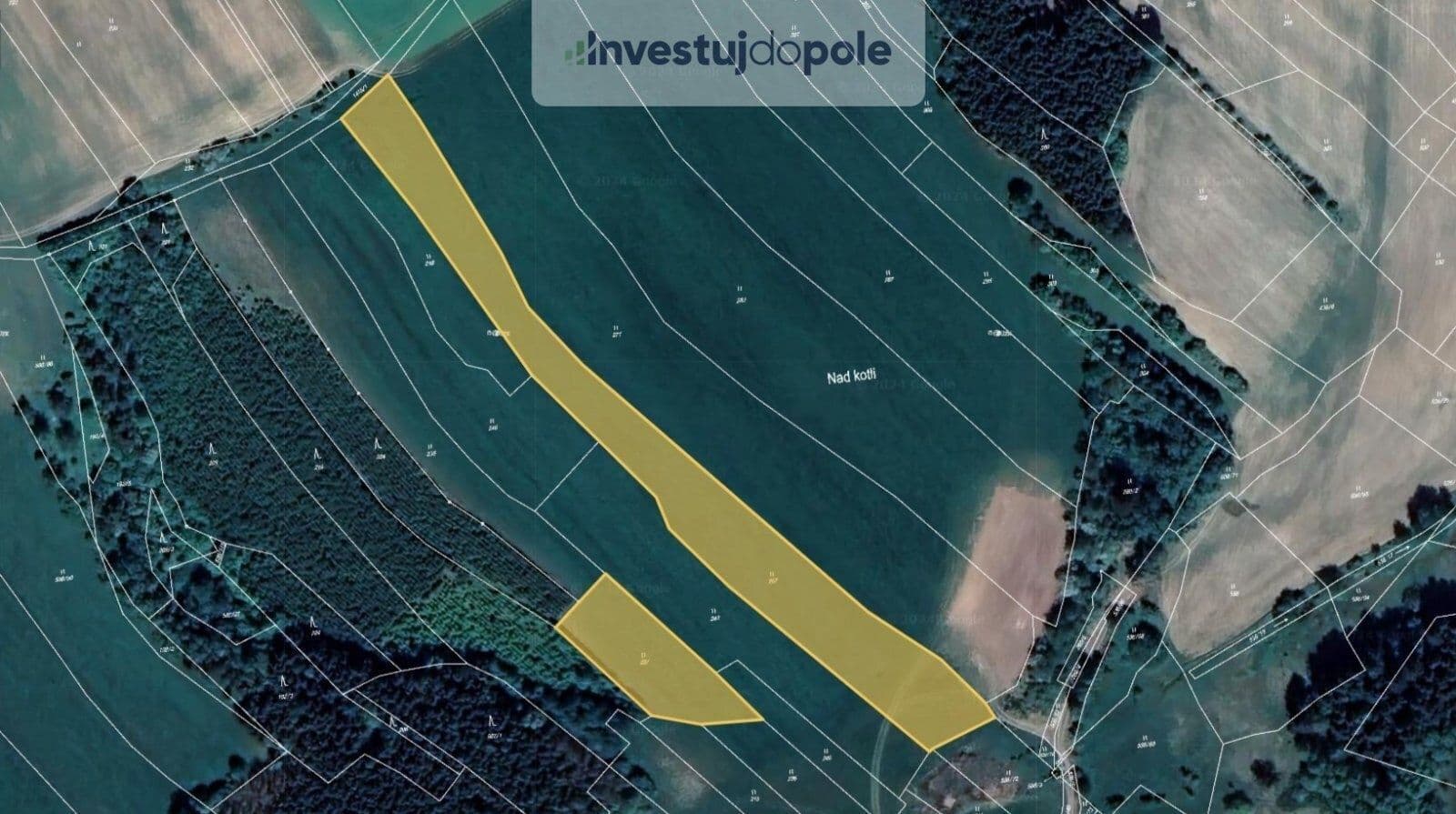 plot for sale, 10,346 m², Kadolec, Vysočina Region plot for sale, 10,346 m², Kadolec, Vysočina Region