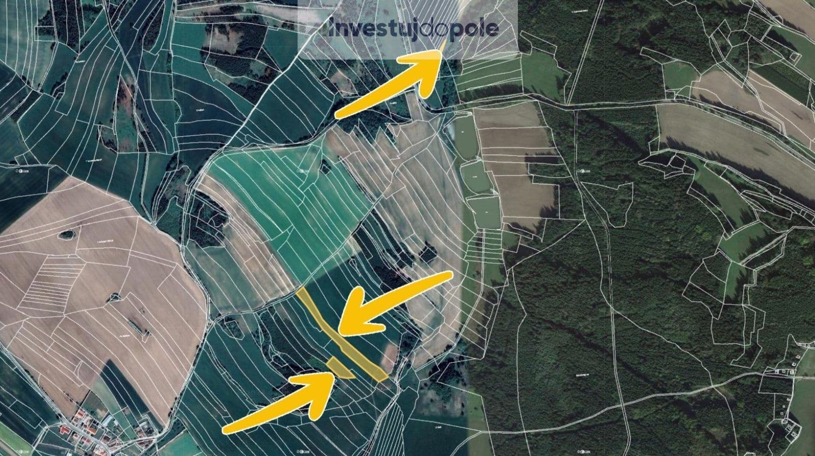 plot for sale, 10,346 m², Kadolec, Vysočina Region plot for sale, 10,346 m², Kadolec, Vysočina Region