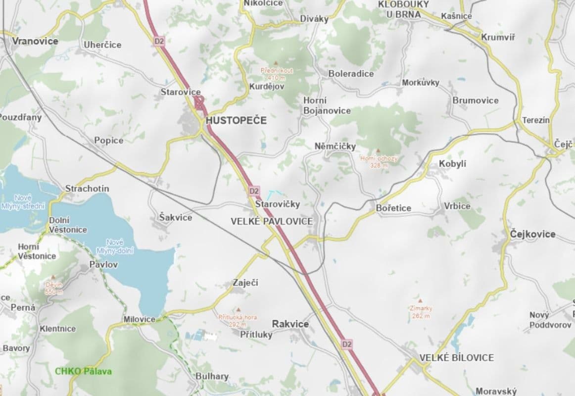 plot for sale, 2,804 m², Starovičky, Jihomoravský Region plot for sale, 2,804 m², Starovičky, Jihomoravský Region