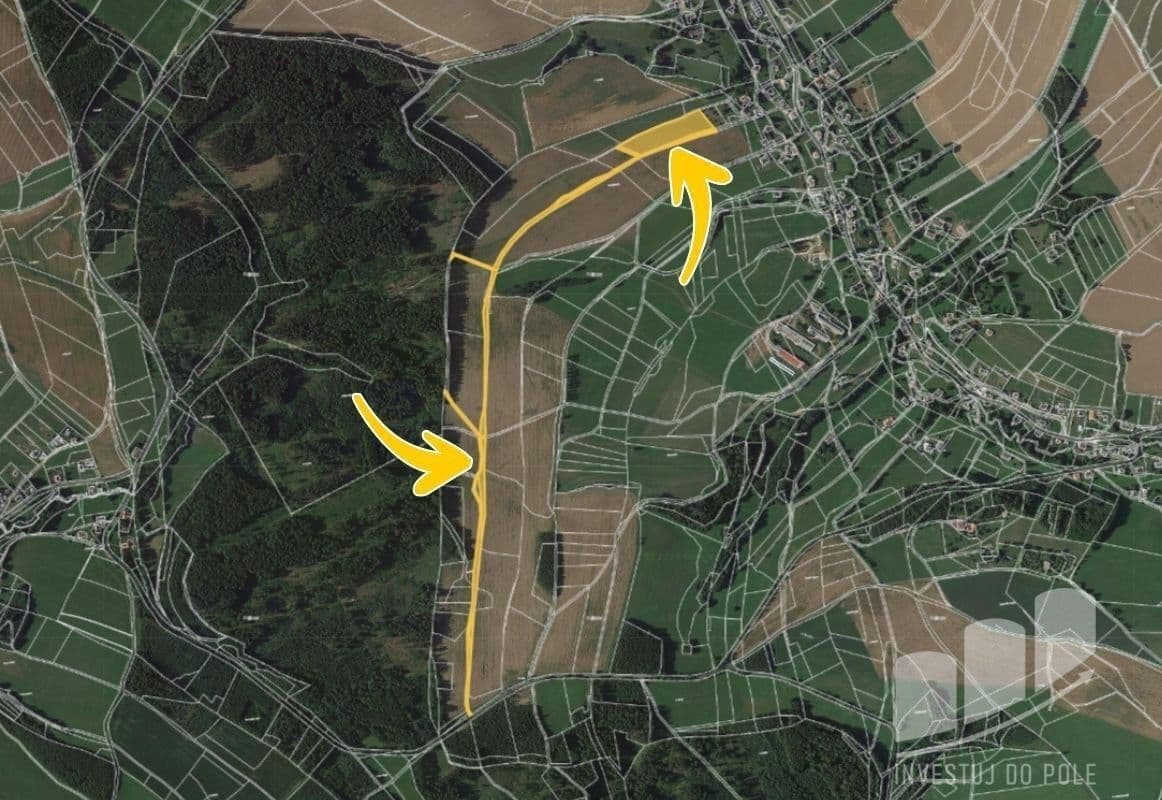 plot for sale, 13,738 m², Mříčná, Liberecký Region plot for sale, 13,738 m², Mříčná, Liberecký Region