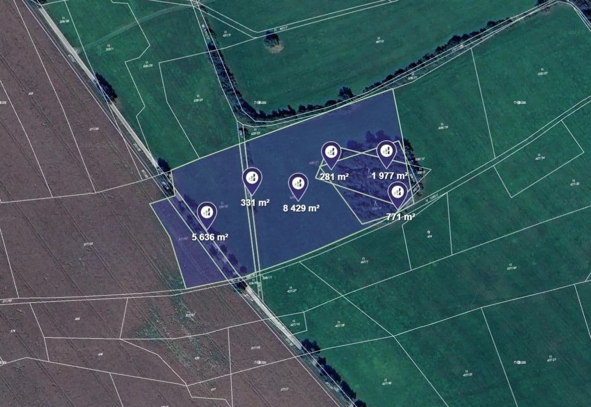 plot for sale, 17,425 m², Pustá Kamenice, Pardubický Region plot for sale, 17,425 m², Pustá Kamenice, Pardubický Region