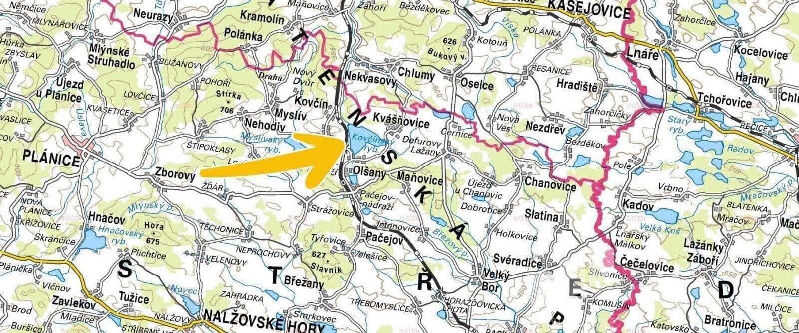 plot for sale, 5,416 m², Kovčín, Plzeňský Region plot for sale, 5,416 m², Kovčín, Plzeňský Region