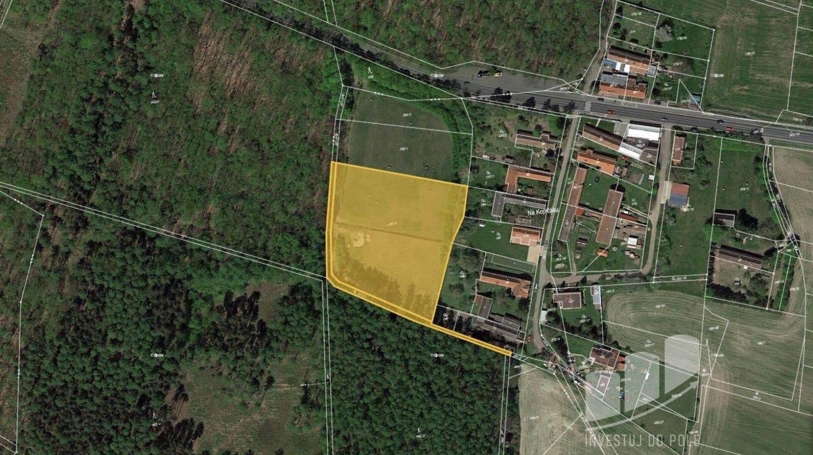 plot for sale, 4,183 m², Kněžičky, Středočeský Region plot for sale, 4,183 m², Kněžičky, Středočeský Region