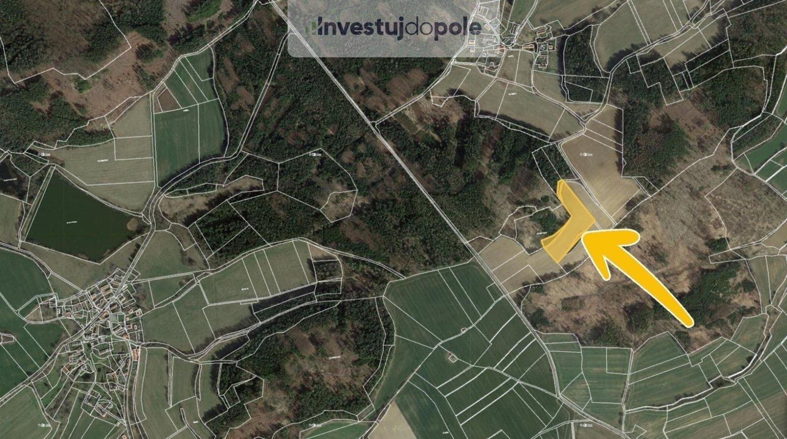 plot for sale, 13,670 m², Pravonín, Středočeský Region plot for sale, 13,670 m², Pravonín, Středočeský Region