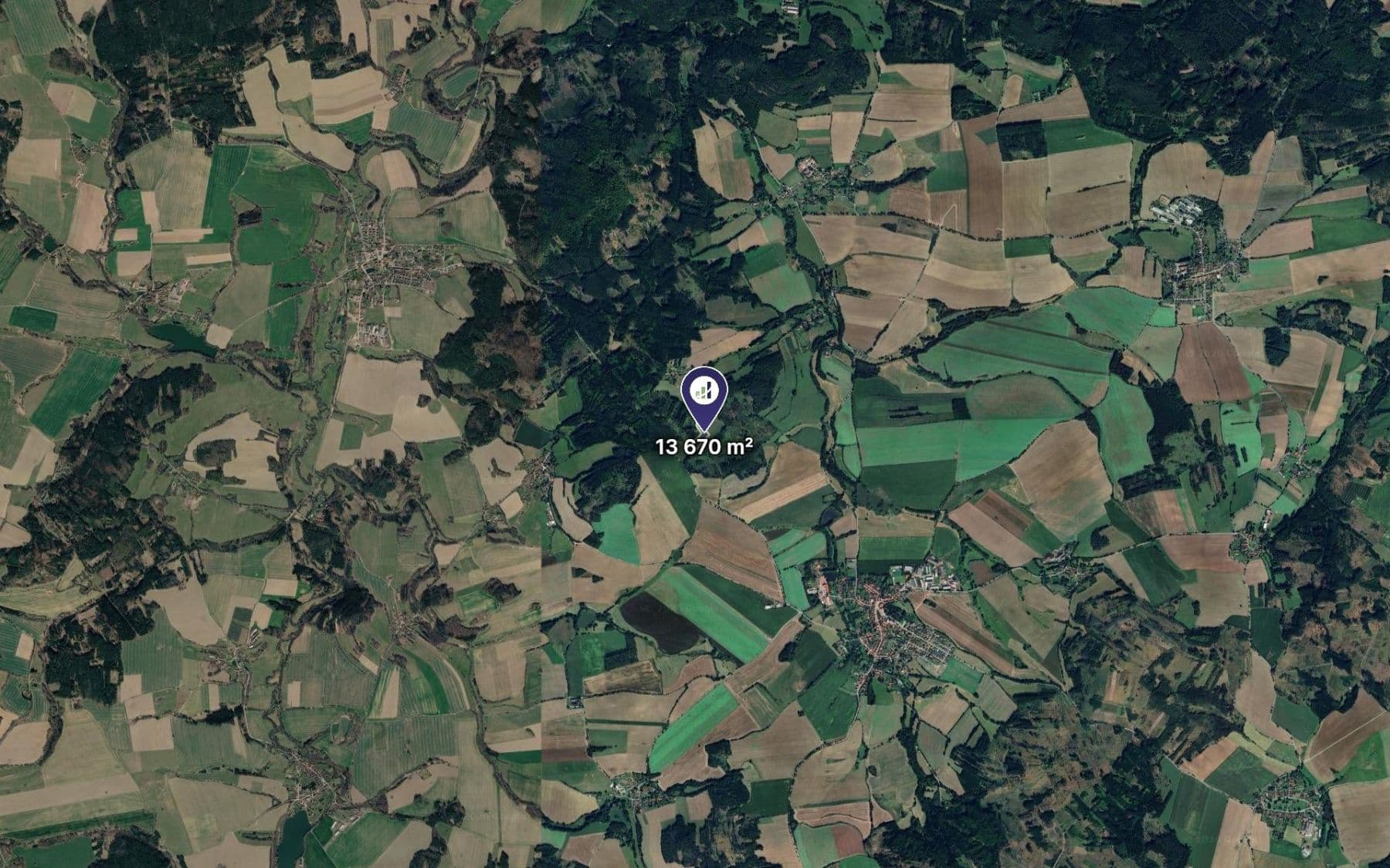 plot for sale, 13,670 m², Pravonín, Středočeský Region plot for sale, 13,670 m², Pravonín, Středočeský Region