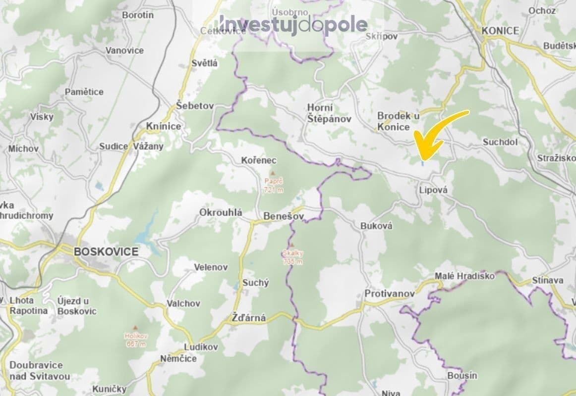 plot for sale, 9,000 m², Lipová, Olomoucký Region plot for sale, 9,000 m², Lipová, Olomoucký Region