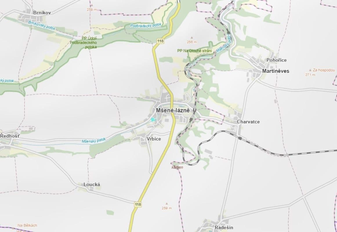 plot for sale, 3,529 m², Mšené-lázně, Ústecký Region plot for sale, 3,529 m², Mšené-lázně, Ústecký Region