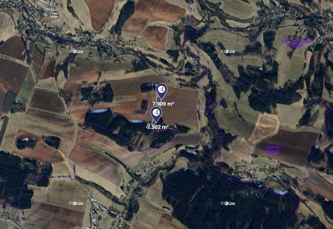 plot for sale, 13,943 m², Syřenov, Liberecký Region plot for sale, 13,943 m², Syřenov, Liberecký Region