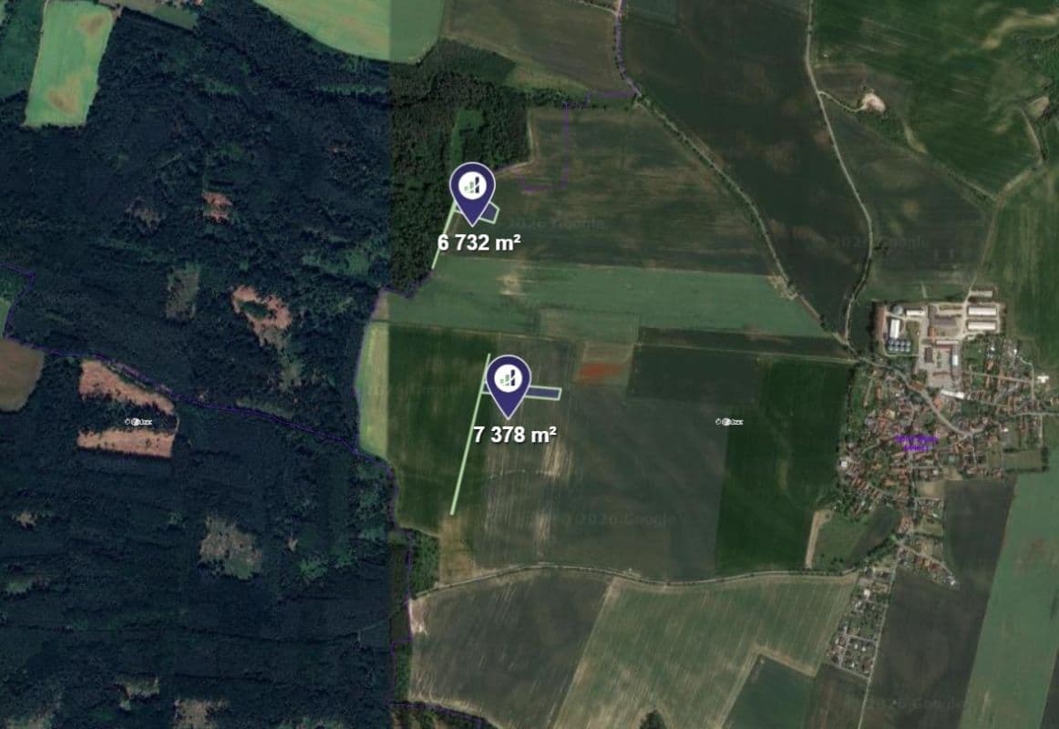 plot for sale, 2,049 m², Horní Slivno, Středočeský Region plot for sale, 2,049 m², Horní Slivno, Středočeský Region