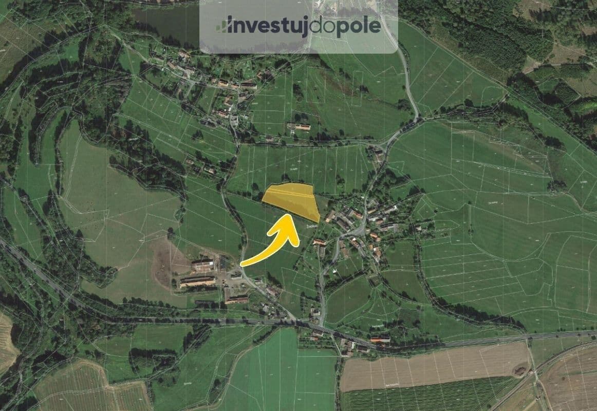 plot for sale, 4,118 m², Životice, Plzeňský Region plot for sale, 4,118 m², Životice, Plzeňský Region