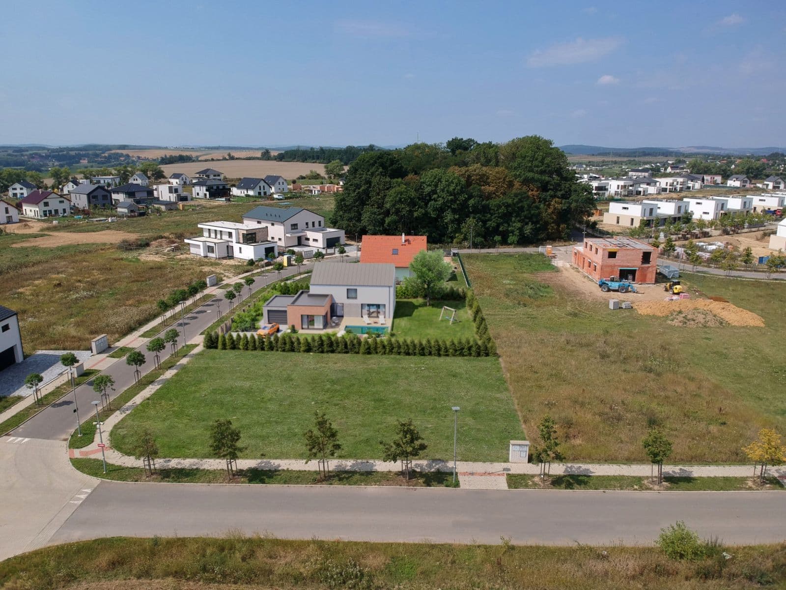 plot for sale, 910 m², U Remízku, Vysoký Újezd, Středočeský Region plot for sale, 910 m², U Remízku, Vysoký Újezd, Středočeský Region