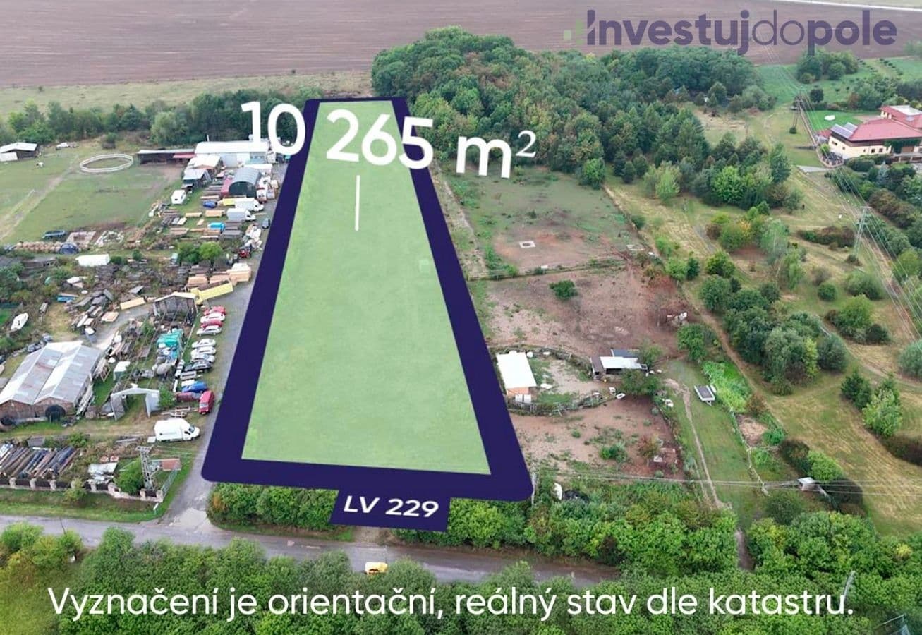 plot for sale, 10,265 m², Ořech, Středočeský Region plot for sale, 10,265 m², Ořech, Středočeský Region