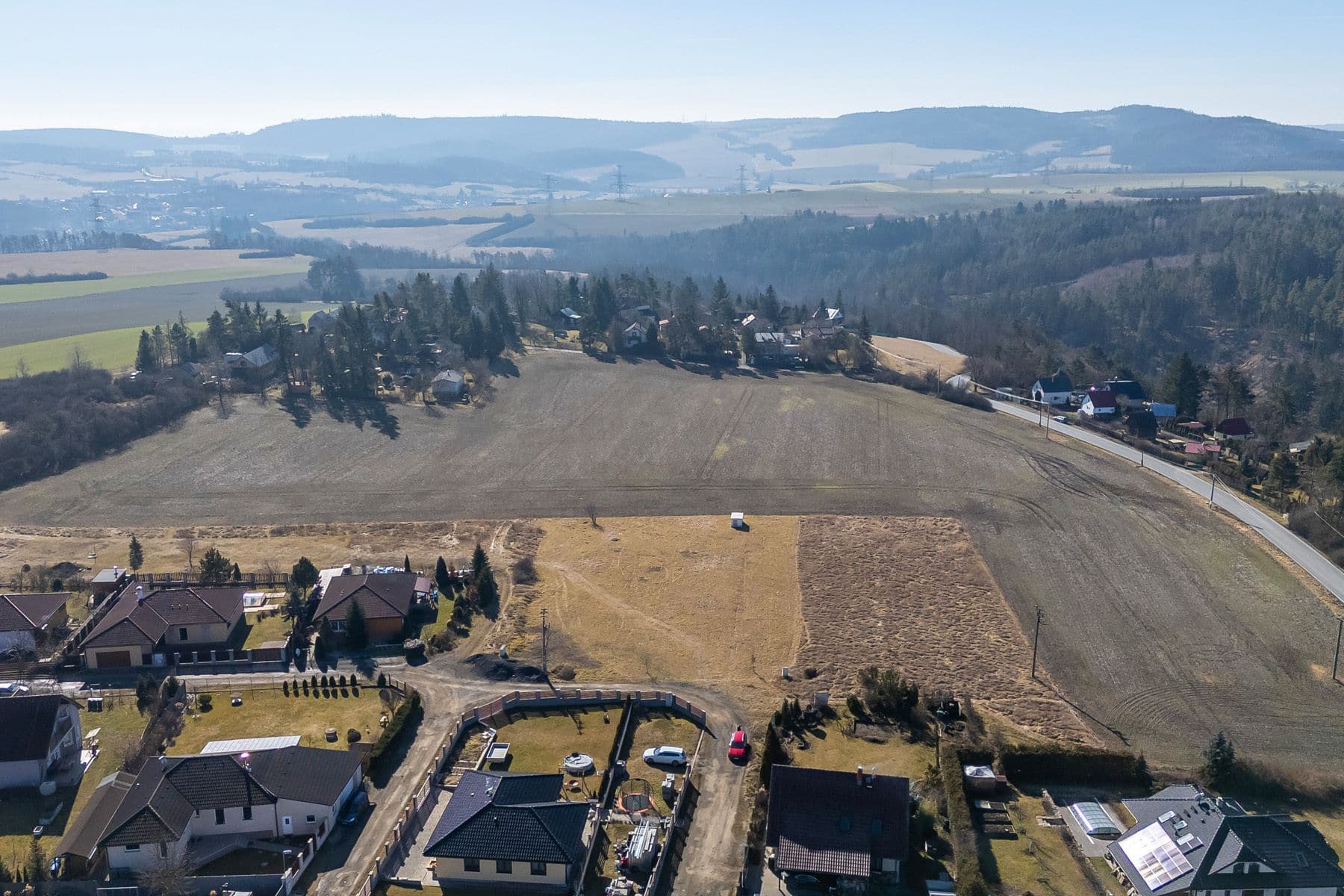 plot for sale, 2,412 m², Malá Hraštice, Středočeský Region plot for sale, 2,412 m², Malá Hraštice, Středočeský Region
