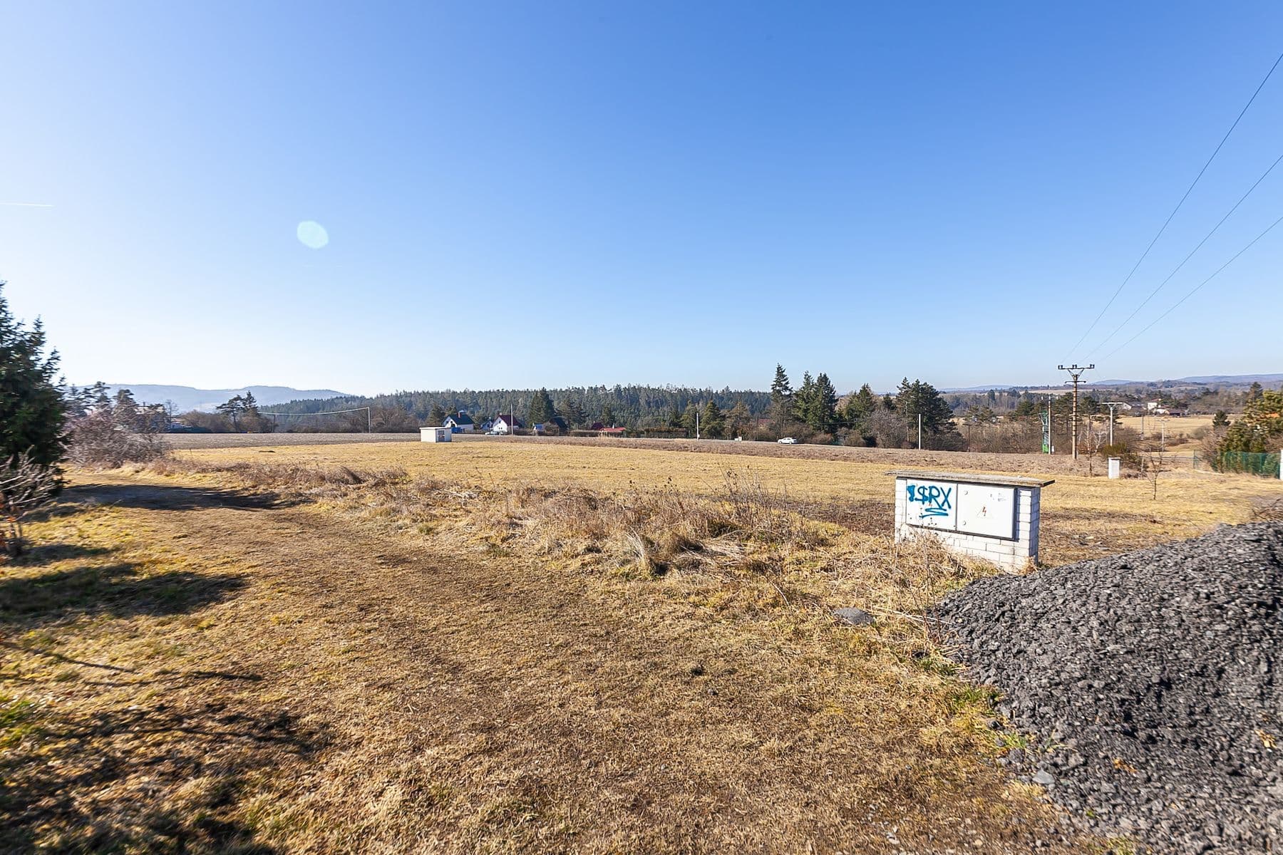 plot for sale, 2,412 m², Malá Hraštice, Středočeský Region plot for sale, 2,412 m², Malá Hraštice, Středočeský Region