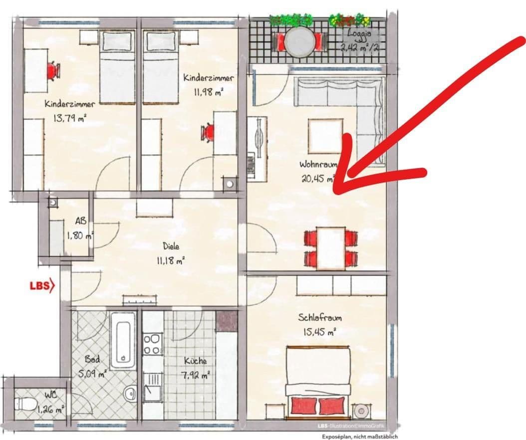 flat to rent, 12 m², Eduard-Spranger-Str. 24, München, Bavaria flat to rent, 12 m², Eduard-Spranger-Str. 24, München, Bavaria