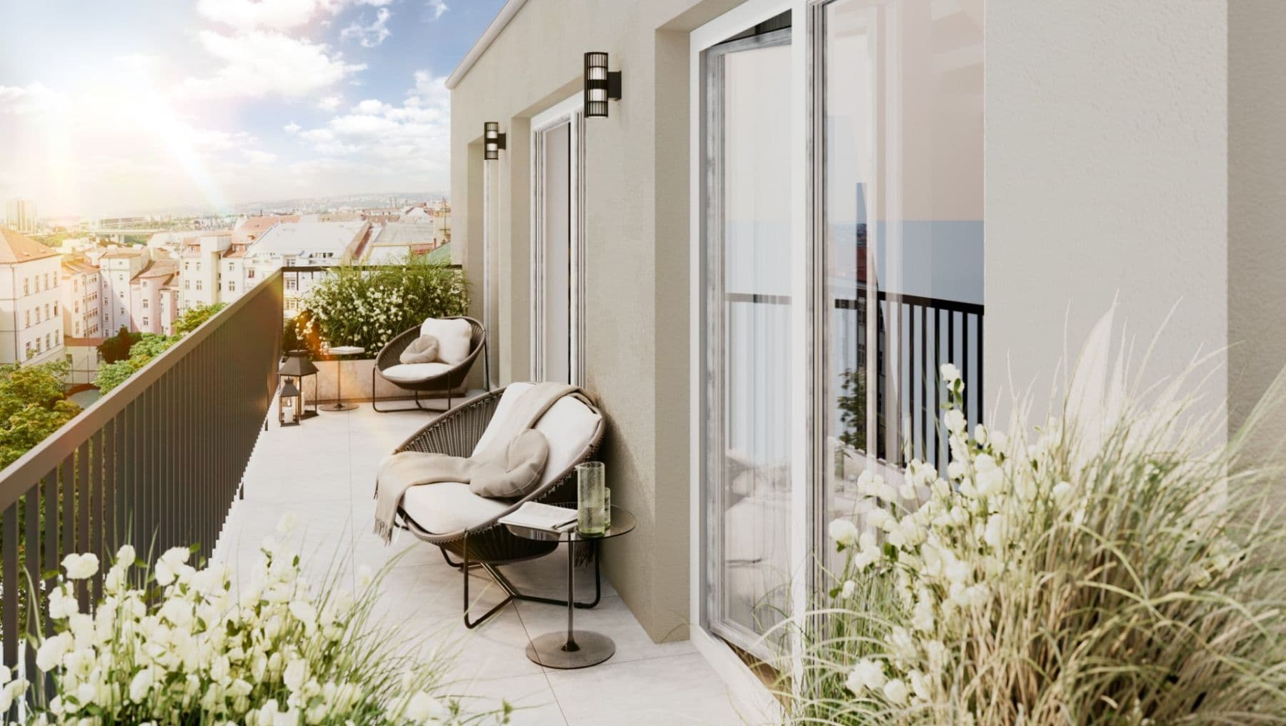 3 bedroom with open-plan kitchen flat for sale, 120 m², Záhřebská, Prague, Prague 3 bedroom with open-plan kitchen flat for sale, 120 m², Záhřebská, Prague, Prague