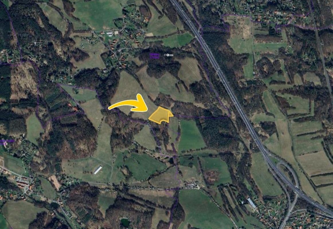 plot for sale, 12,861 m², Kunice, Středočeský Region plot for sale, 12,861 m², Kunice, Středočeský Region