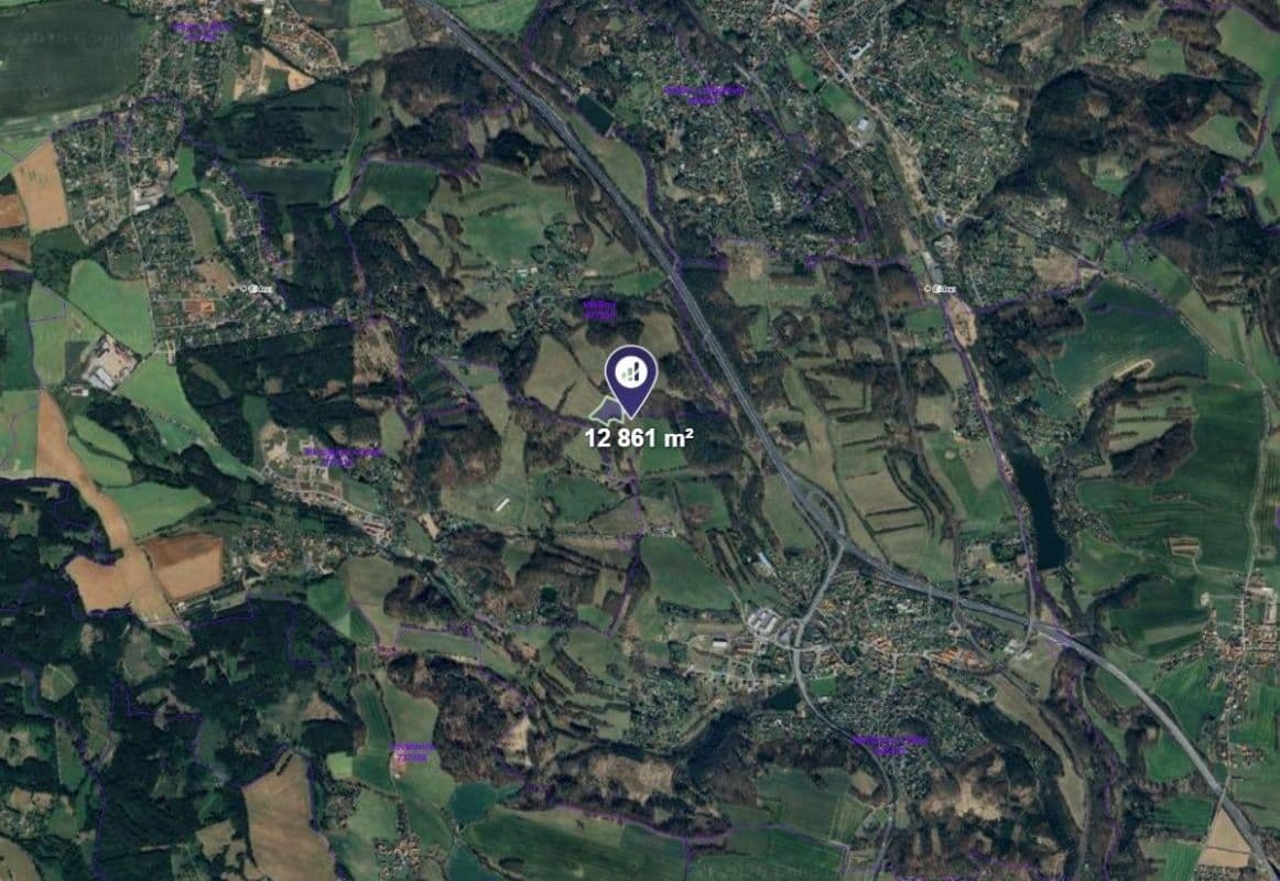 plot for sale, 12,861 m², Kunice, Středočeský Region plot for sale, 12,861 m², Kunice, Středočeský Region
