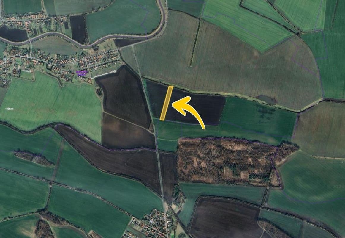 plot for sale, 1,249 m², Budiměřice, Středočeský Region plot for sale, 1,249 m², Budiměřice, Středočeský Region