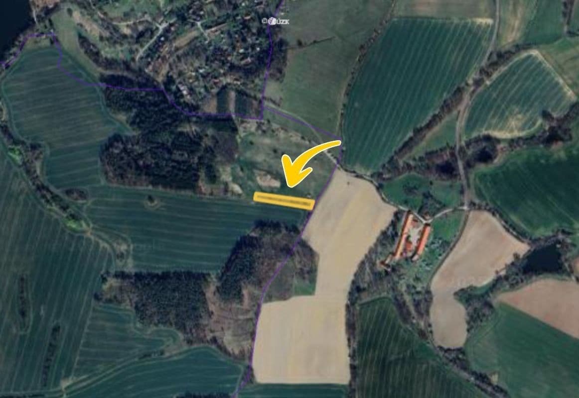 plot for sale, 2,760 m², Postupice, Středočeský Region plot for sale, 2,760 m², Postupice, Středočeský Region