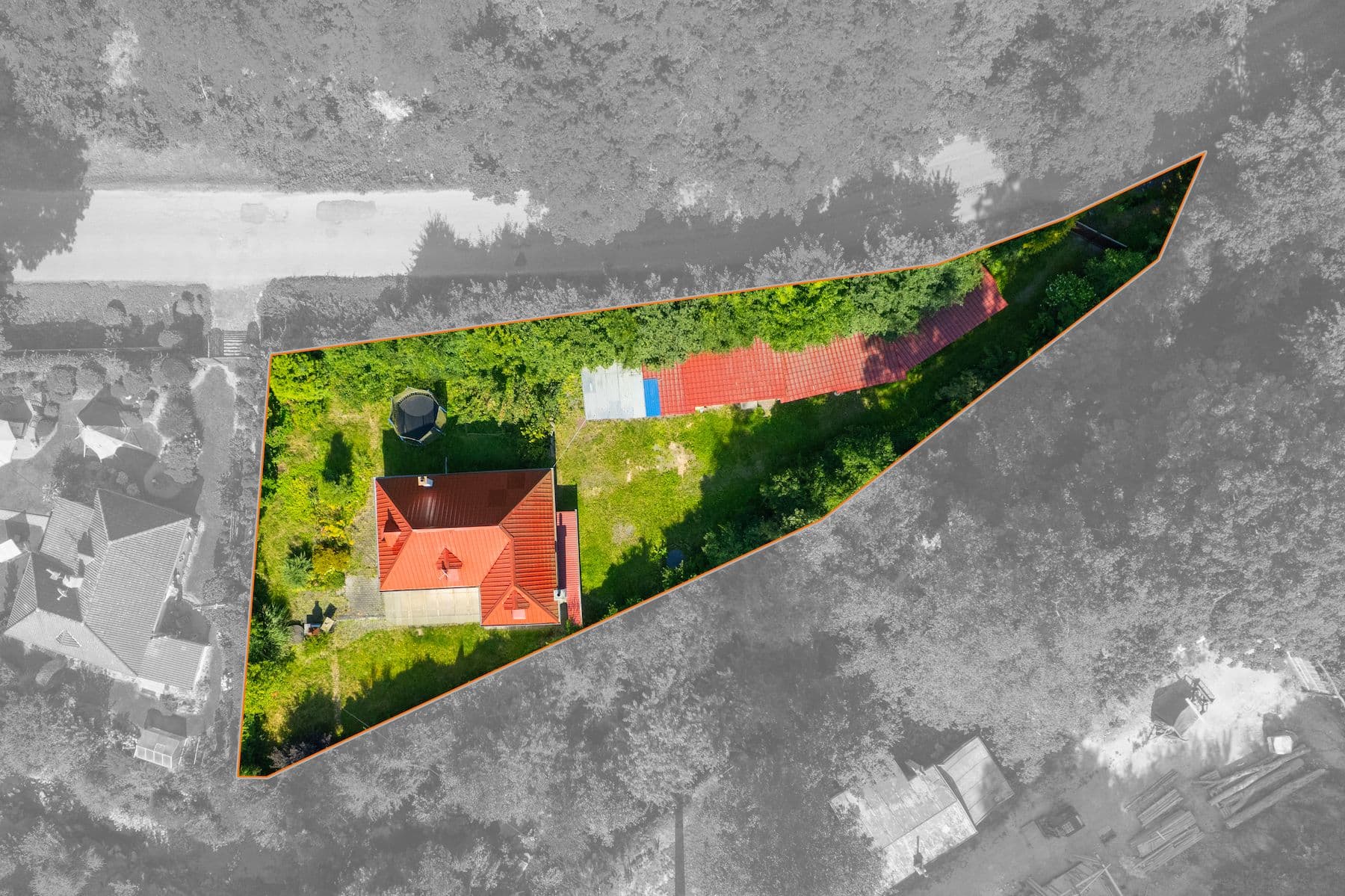 recreational property for sale, 997 m², Bělkovice-Lašťany, Olomoucký Region recreational property for sale, 997 m², Bělkovice-Lašťany, Olomoucký Region