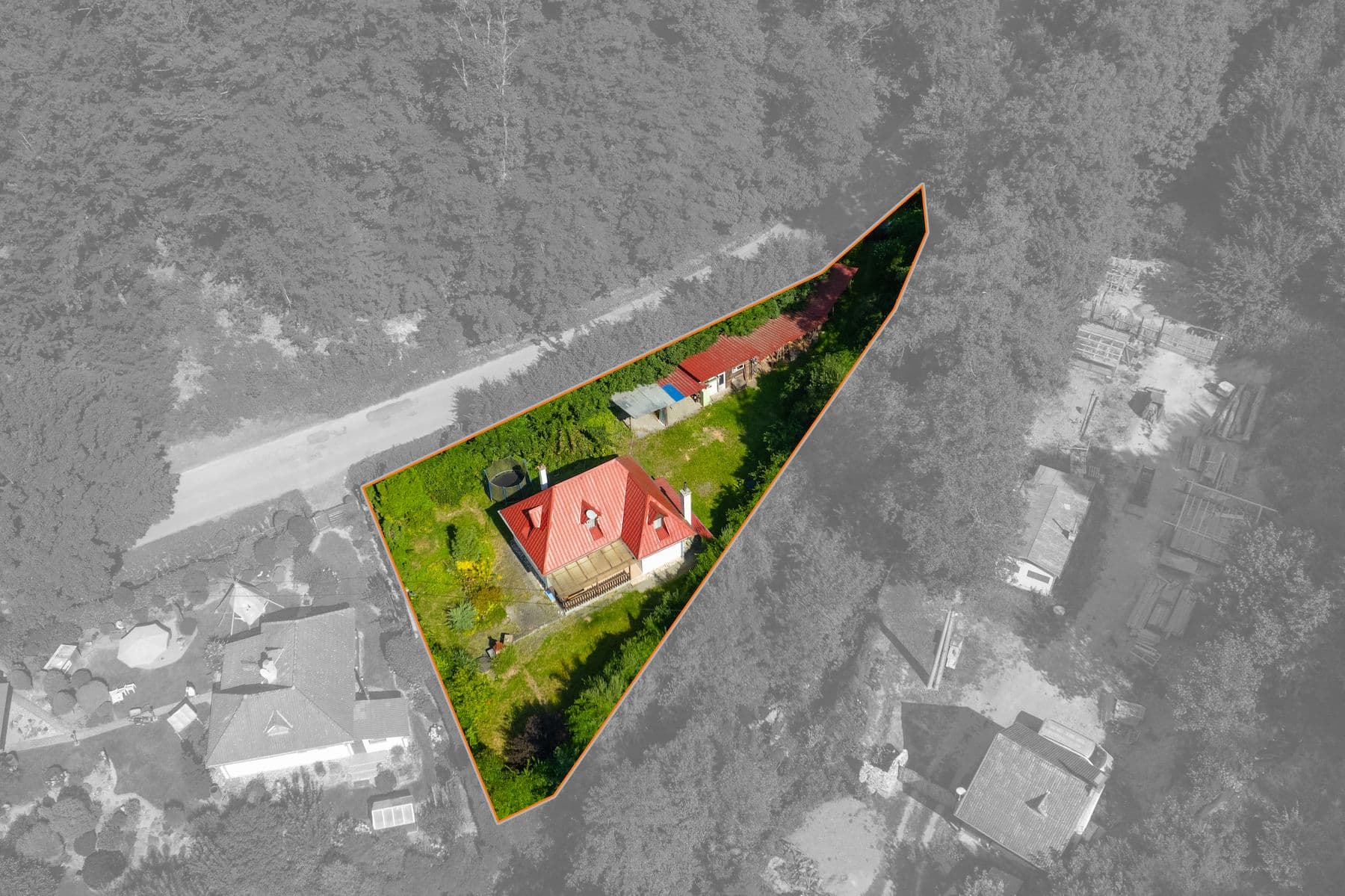 recreational property for sale, 997 m², Bělkovice-Lašťany, Olomoucký Region recreational property for sale, 997 m², Bělkovice-Lašťany, Olomoucký Region